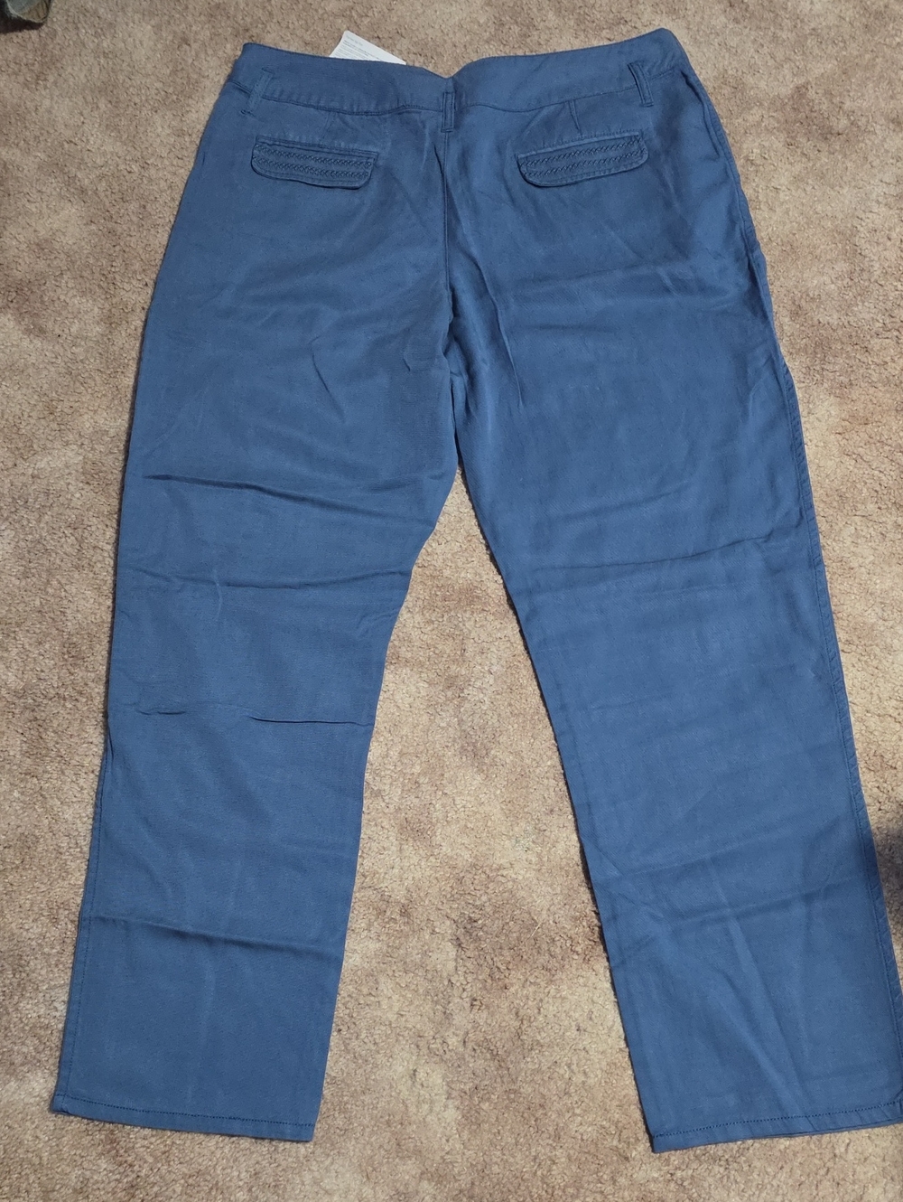 Sahalie Women’s Tencel Pants in Light Blue - Picture 2 of 5